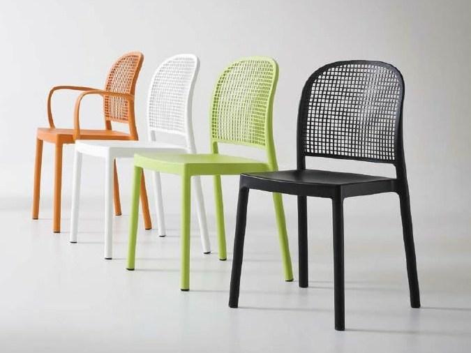 GABER Стул из технополимера с подлокотниками Panama sun-id-1423173 - Вид №9