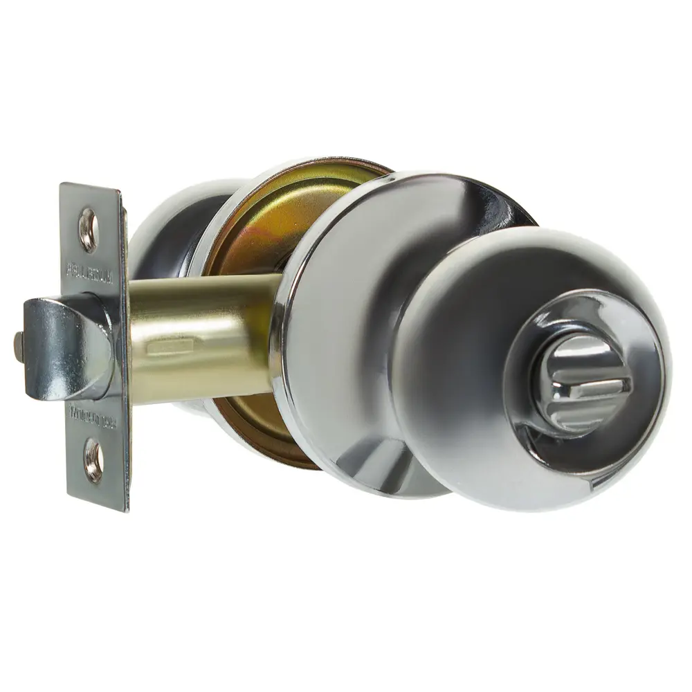 Ручка-кноб 607 CP ET CP, с ключом, цвет глянцевый хром PALLADIUM STLM-2125736