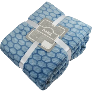 Плед «Марракеш» 180x200 см фланель цвет синий