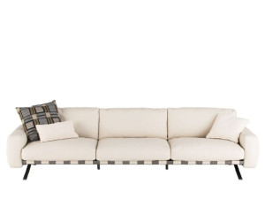 3-местный тканевый диван