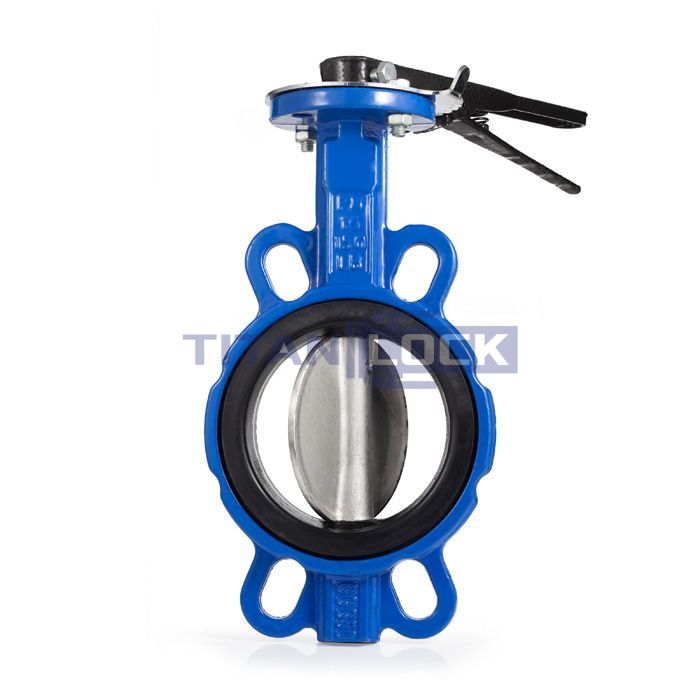Затвор дисковый (бабочка) межфланцевый чугунный, диск нерж. 304, упл. EPDM, DN50 TL050FBVS-EP TITAN LOCK  - Вид №4