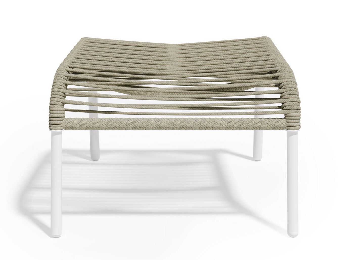 Алюминиевая и веревочная прямоугольная Садовая подставка для ног Atmosphera Pleasure .25 ARCH-00150498 - Вид №7