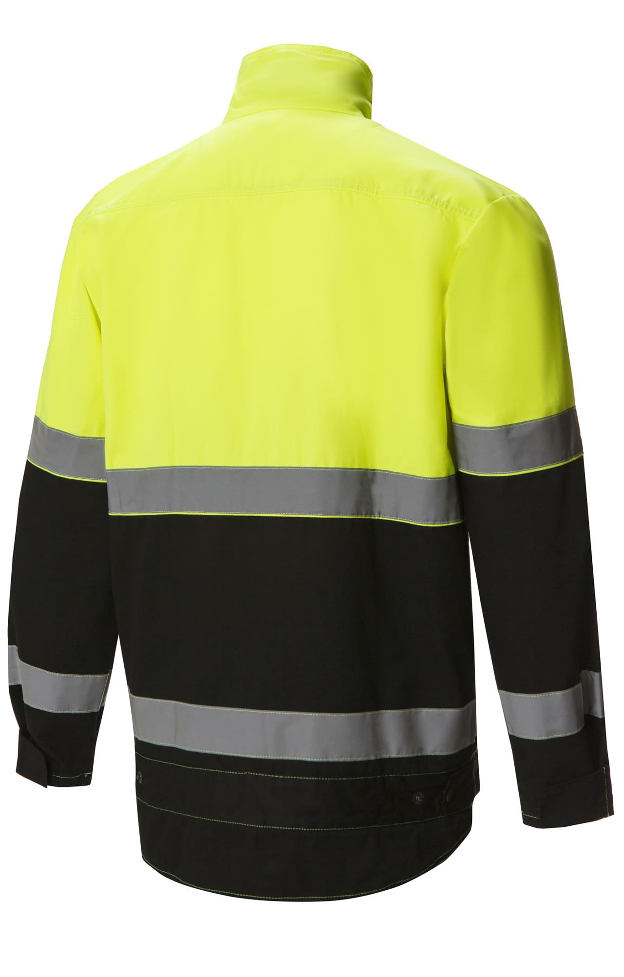 69774 Костюм "Премиум" летний черный с лимонным  Летняя спецодежда размер 60-62/182-188  - Вид №2