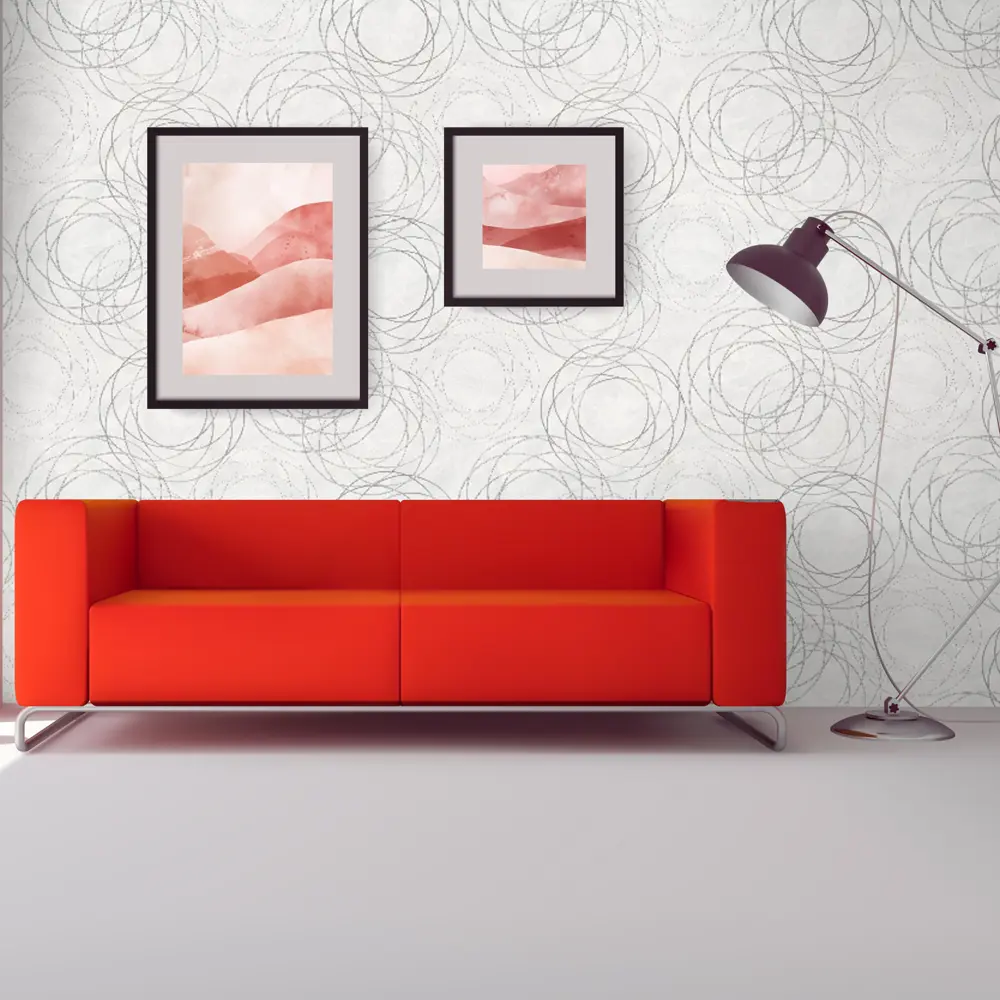 Флизелиновые обои Артекс Фокус серые 1.06 м 89400271 STLM-1493120 - Вид №4