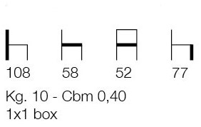 Blifase Мягкий стул из ткани Alba sun-id-1361594 - Вид №2