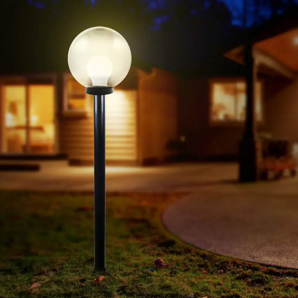 Стойка для уличных светильников Apeyron 100 см, медь цвет черный STLM-2168779 - Вид №3