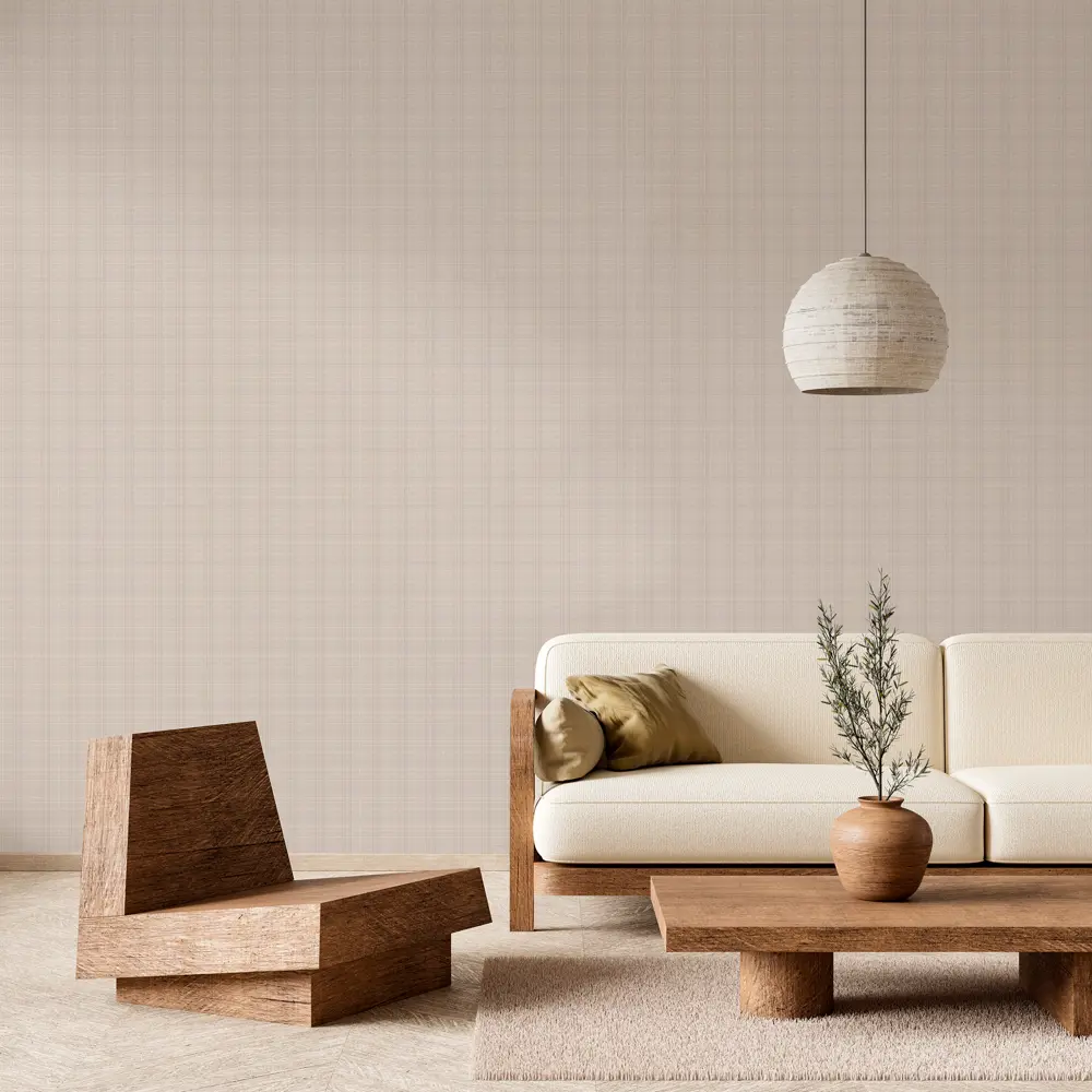 Обои флизелиновые Аспект Ру Стюарт темно-бежевые 1.06 м 78036-28 STLM-2124766 - Вид №3