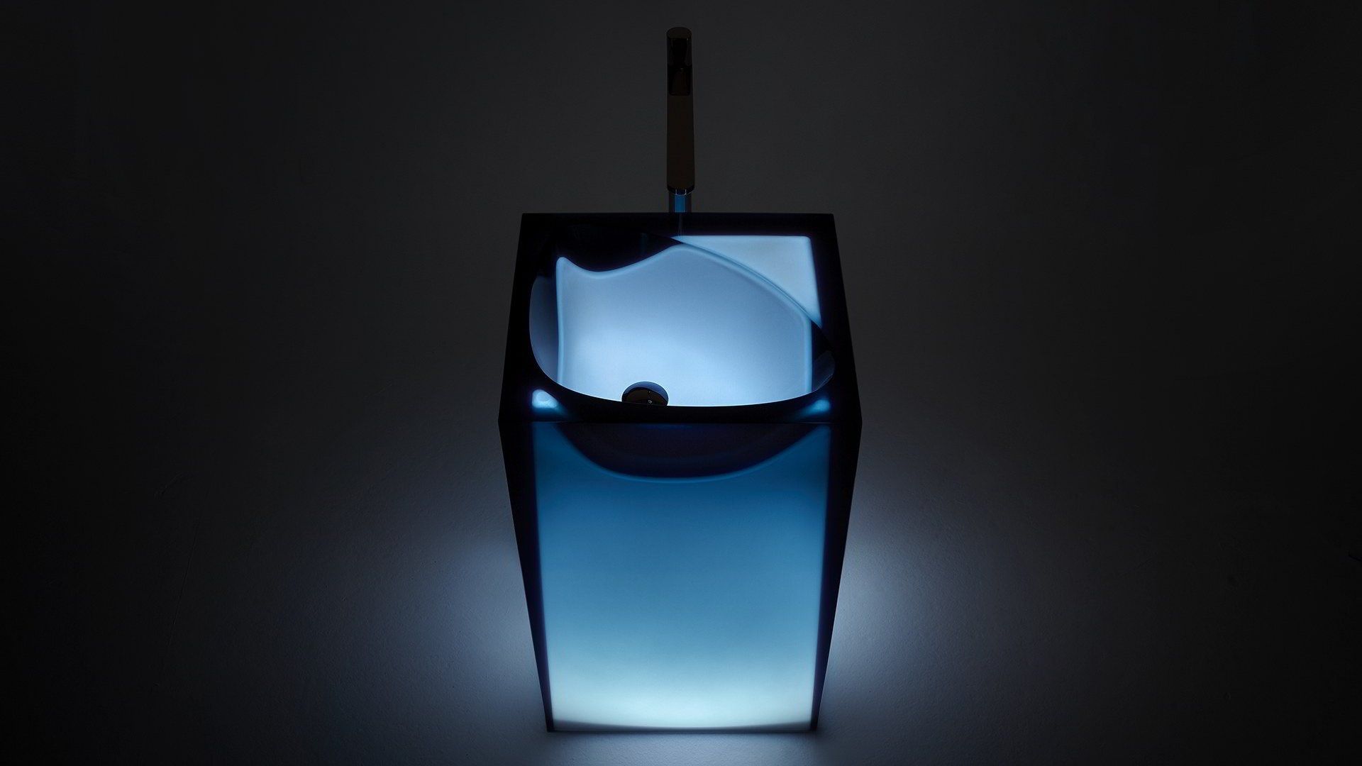 Отдельно стоящая раковина из Cristalmood® Antoniolupi ASTRO ARCH-00068302 - Вид №4