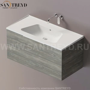 Flaminia BLOOM Тумба под раковину 105 см с 2 ящиками BBX835.WE