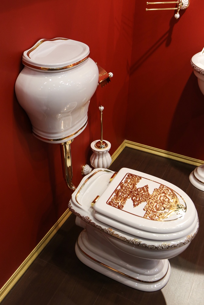 ML.MLD-25.711.BI/ML.MLD-25.728.BI/ML.OLV-29.013/ML.OLV-29.015/20905/ML.RIC-29.045.CR Напольный унитаз Migliore Milady - Вид №2