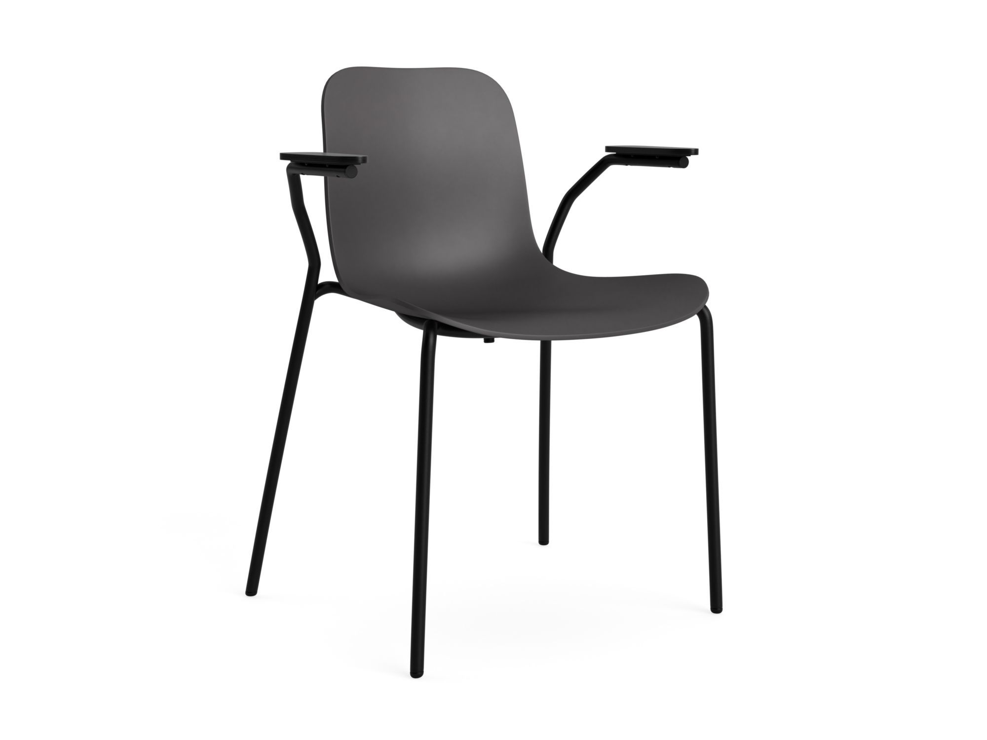 Пластиковый стул с подлокотниками NORR11 Langue ARCH-00132165