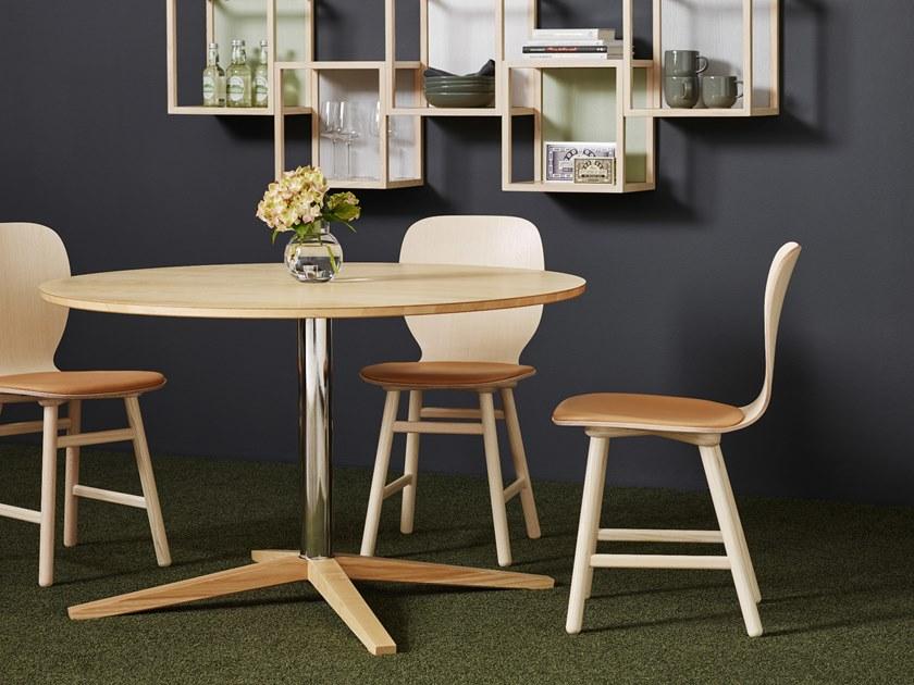 Karl Andersson Круглый обеденный стол с основанием 4 звезды Cross sun-id-1367777 - Вид №3