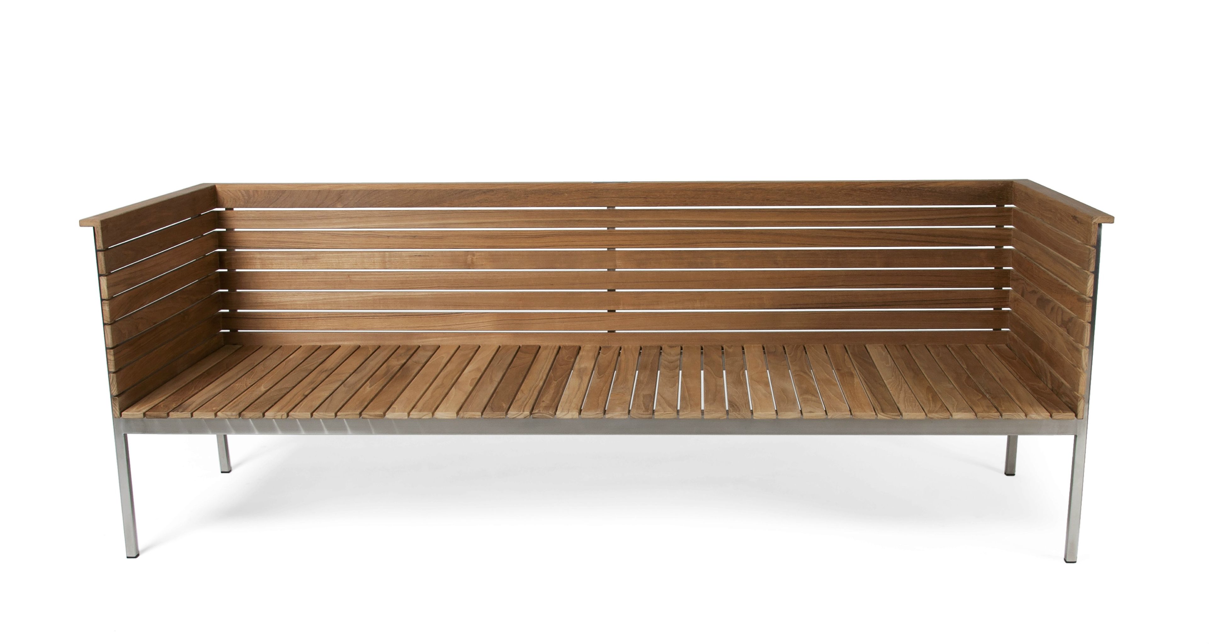 Садовый диван из тикового дерева Skargaarden Häringe ARCH-00143543 - Вид №4