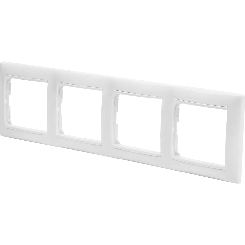 Рамка Legrand Valena Classic на 4 модуля в белом глянцевом исполнении 13079803 STLM-0002769 - Вид №1