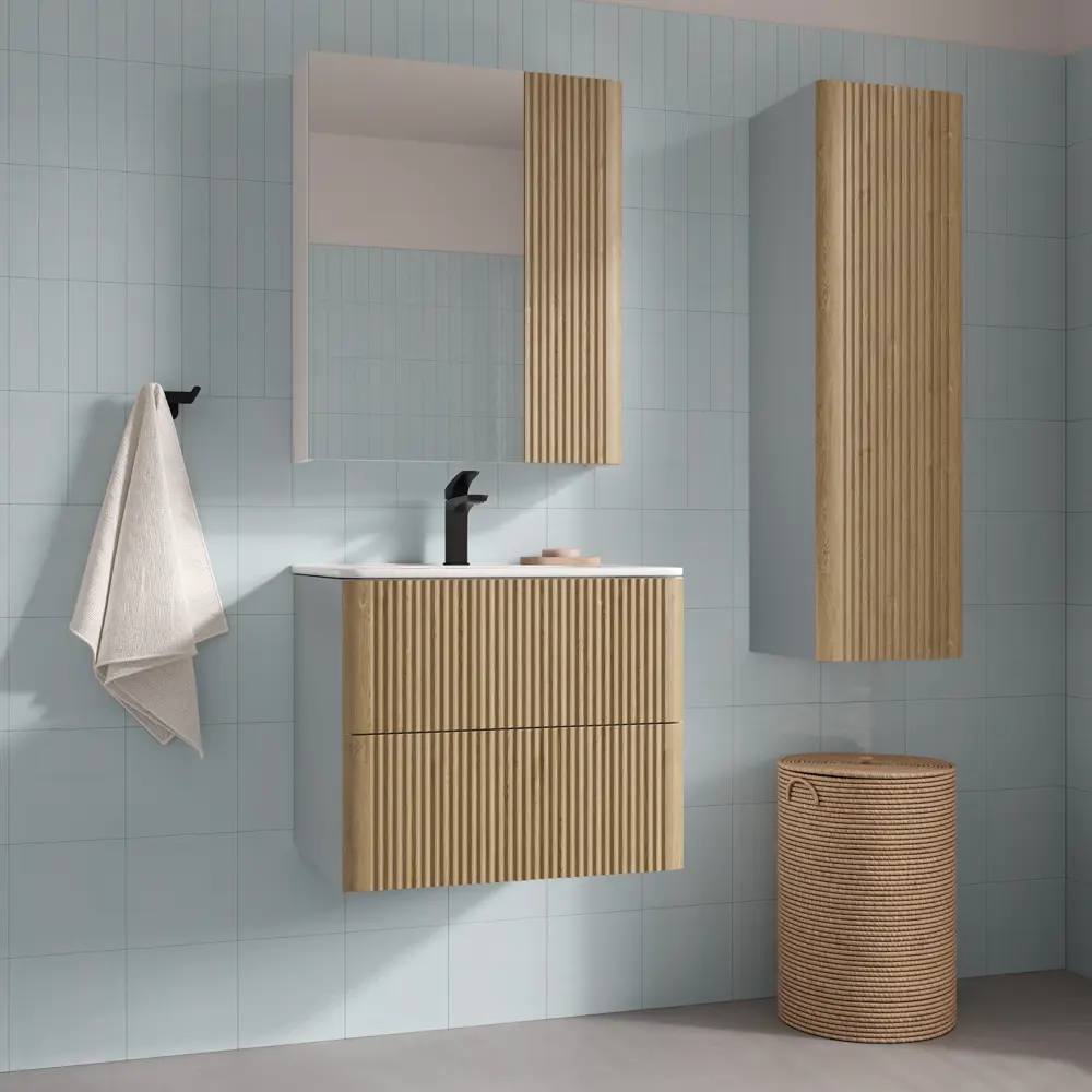 Корпус тумбы подвесной Iddis Lahta LAH60G0i95 50x58.2x43.3 см цвет серый STLM-2008771 - Вид №5