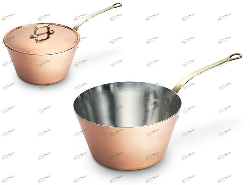 Officine Gullo Медная запеканка с крышкой sun-id-1389435