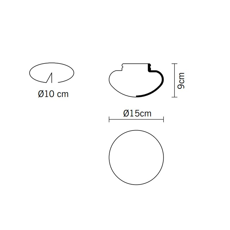 Fabbian White D14F48 01 встраиваемый потолочный 85233 - Вид №2