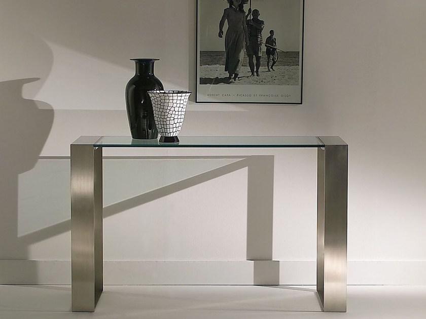 F.lli Orsenigo Прямоугольная консоль из стали и стекла Ring sun-id-1375367 - Вид №2