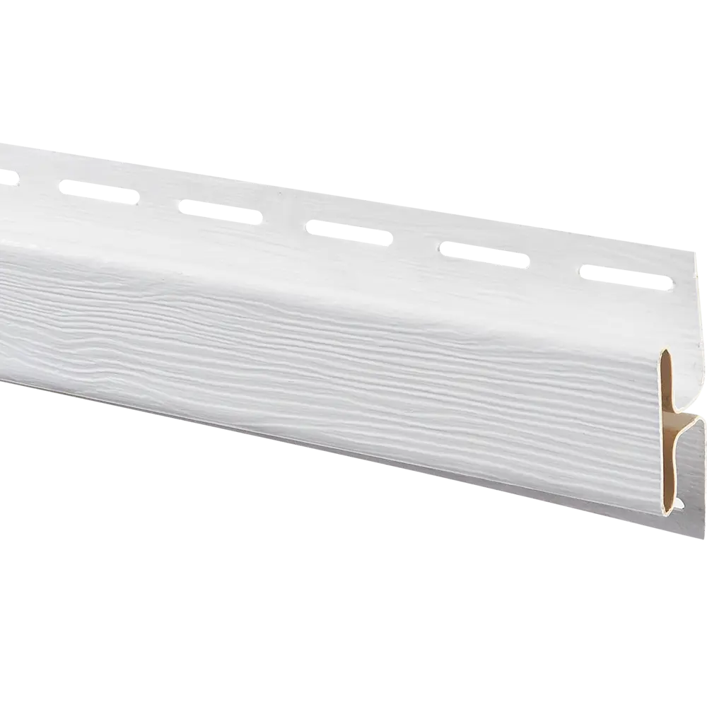 H-Профиль MONLID цвет белый 3 м STLM-2069881