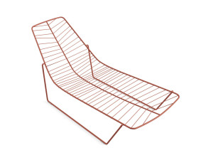 Стальной садовый шезлонг