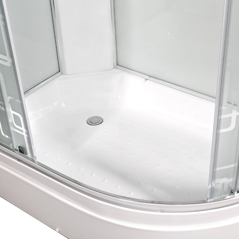 L 920 L с гм. и эл. Душевая кабина DETO Серия L ЕМ2712 L LED - Вид №2