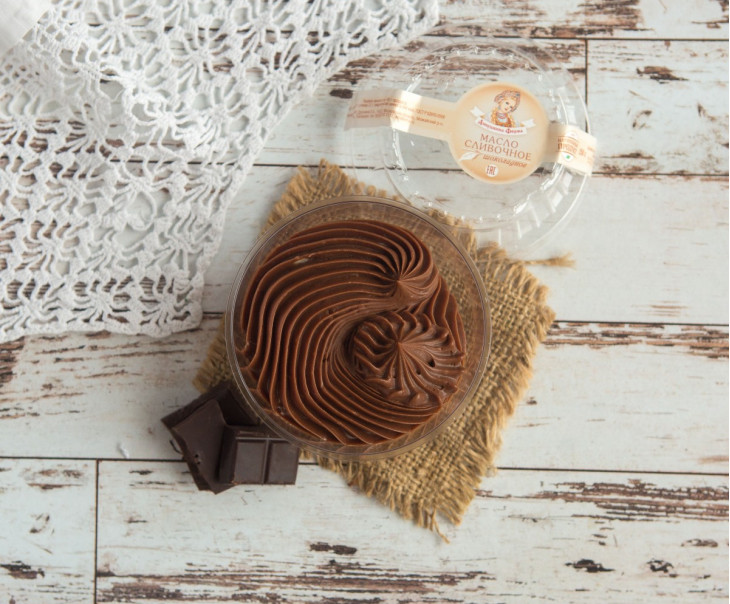 612 Масло шоколадное 62%. Вкусляндия 