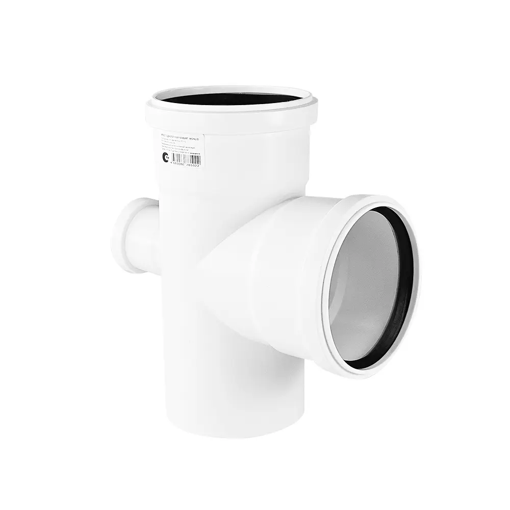 Крестовина одноплоскостная малошумная MONLID D110x110x50/87° мм полипропилен STLM-2053067 - Вид №1