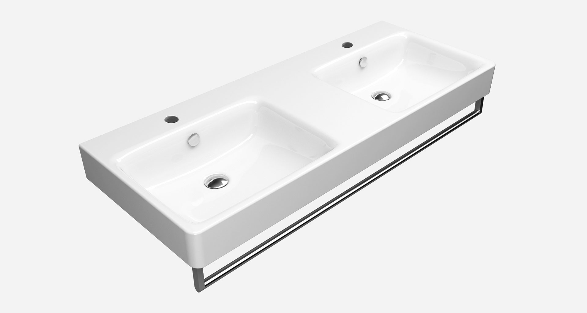 9052111 Встроенная раковина под столешницу овальная GSI ceramica  - Вид №2