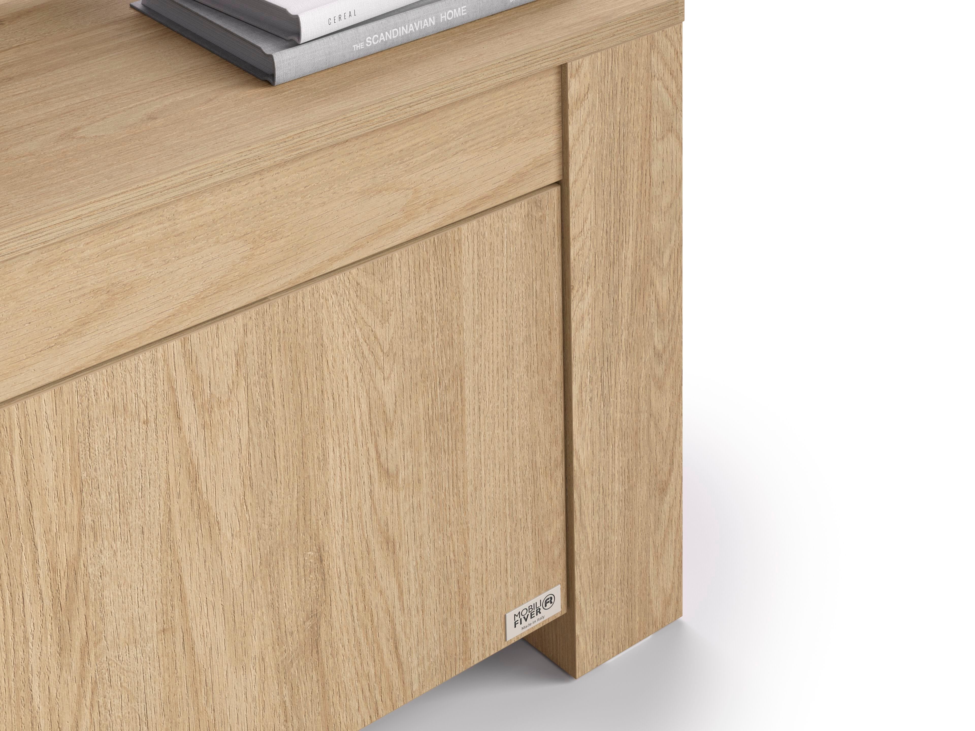 Низкий дубовый ТВ-шкаф Mobili Fiver Rachele ARCH-00092401 - Вид №2