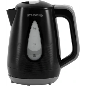Электрический чайник Starwind SKP2316 1.7 л пластик цвет черный/серый