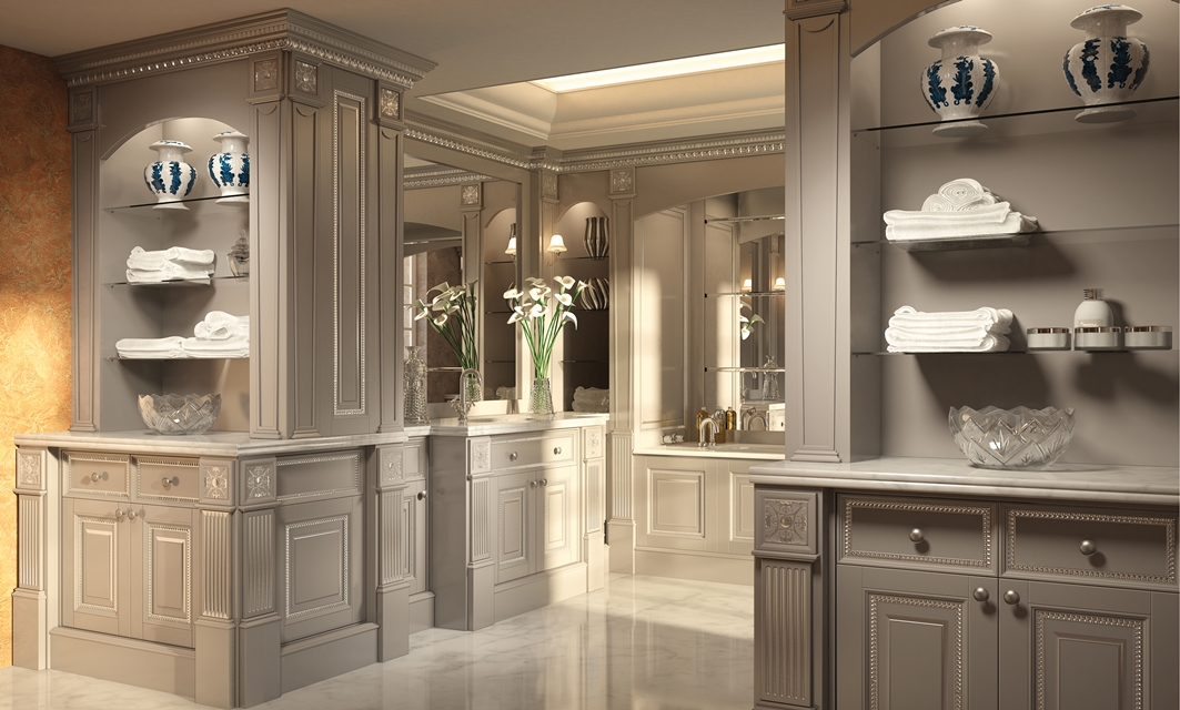 Regency15 Tifernoit Ванная в стиле Регентства Bagno  - Вид №2