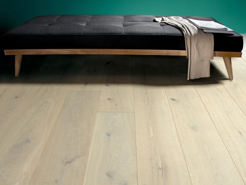 Матовый дубовый паркет Bassano Parquet roveri отбеленные ARCH-00041841