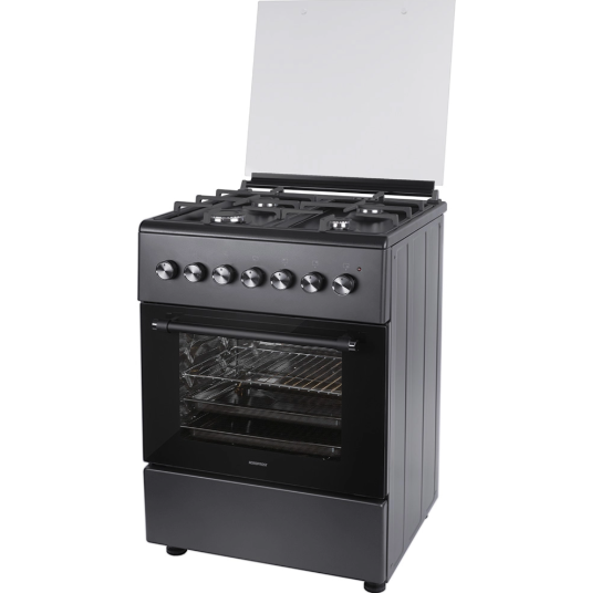 9016697 Комбинированная плита NORDFROST GE 6064 Gd черный STDN-0038608 - Вид №1