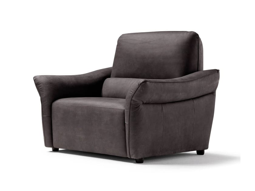 Кожаное кресло с подлокотниками Max Divani Pierre ARCH-00095093