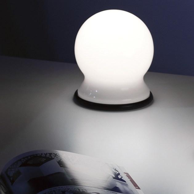 Martinelli Luce Настольная лампа из дутого стекла  806  - Вид №2