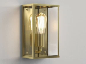 Astro Lighting Настенный светильник из латуни и стекла Homefield 1095034