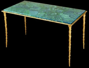 Tisserant Прямоугольный мраморный журнальный столик