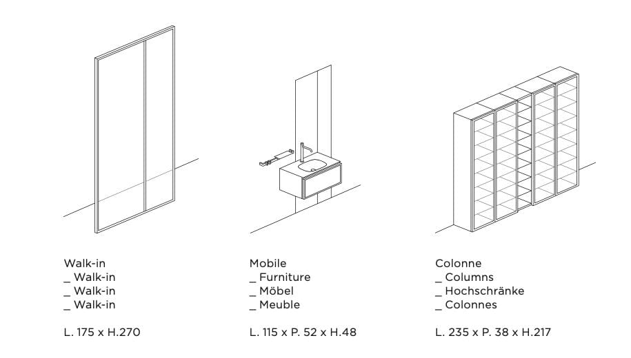 Мебель, колонны и потолочные входы ARBLU Horizon System ARCH-00110924 - Вид №13