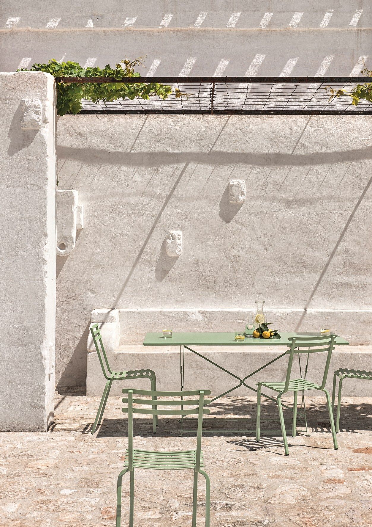 Железный штабелируемый садовый стул Ethimo ARCH-00101647 - Вид №6