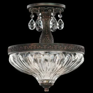 Потолочный светильник 5644-84 S от Schonbek SCHONBEK ДИЗАЙНЕРСКИЕ 244125 Прозрачный;серебро