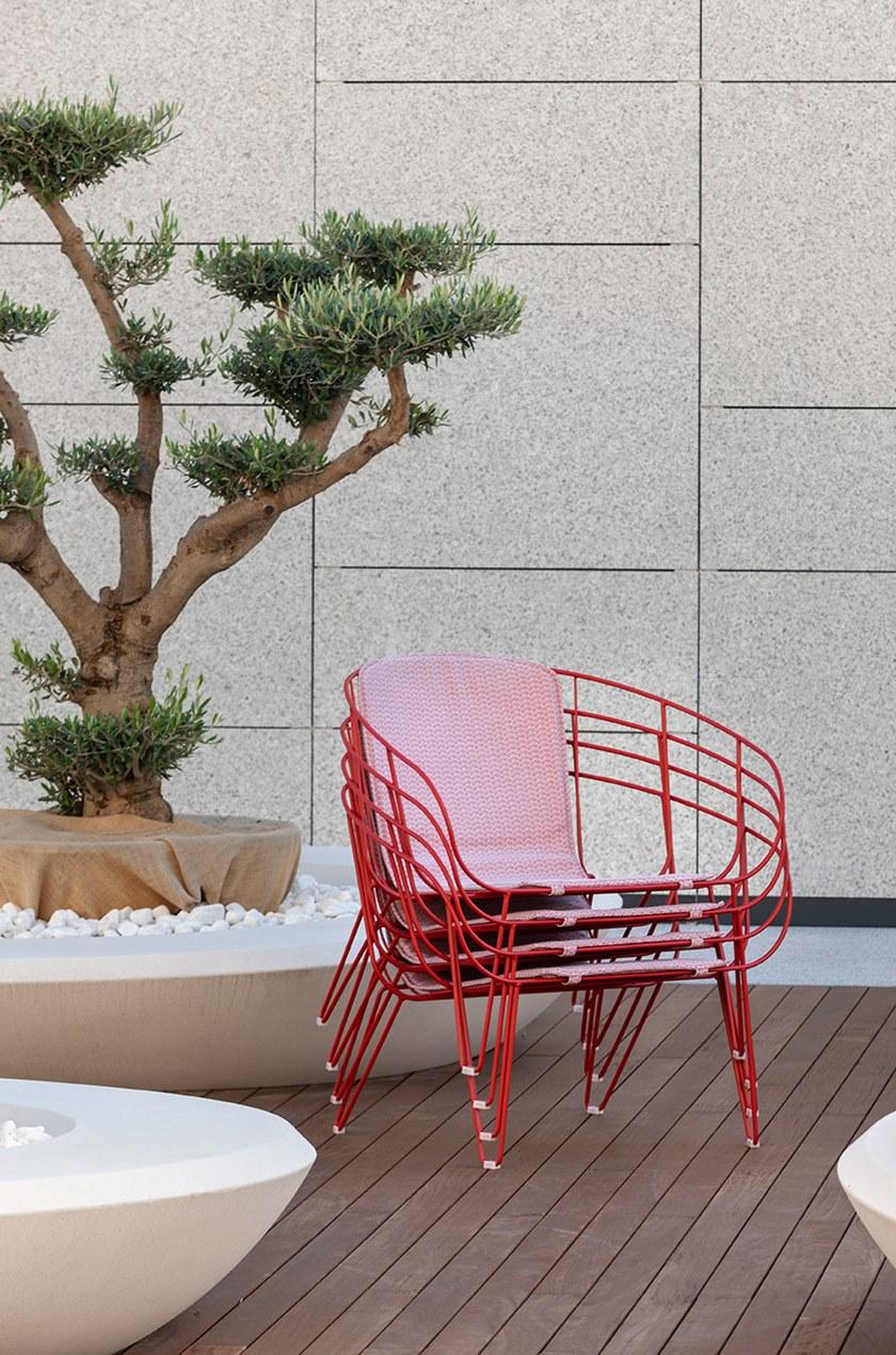 iSimar Садовое кресло из стали с подлокотниками Olivo 8083 - Вид №2