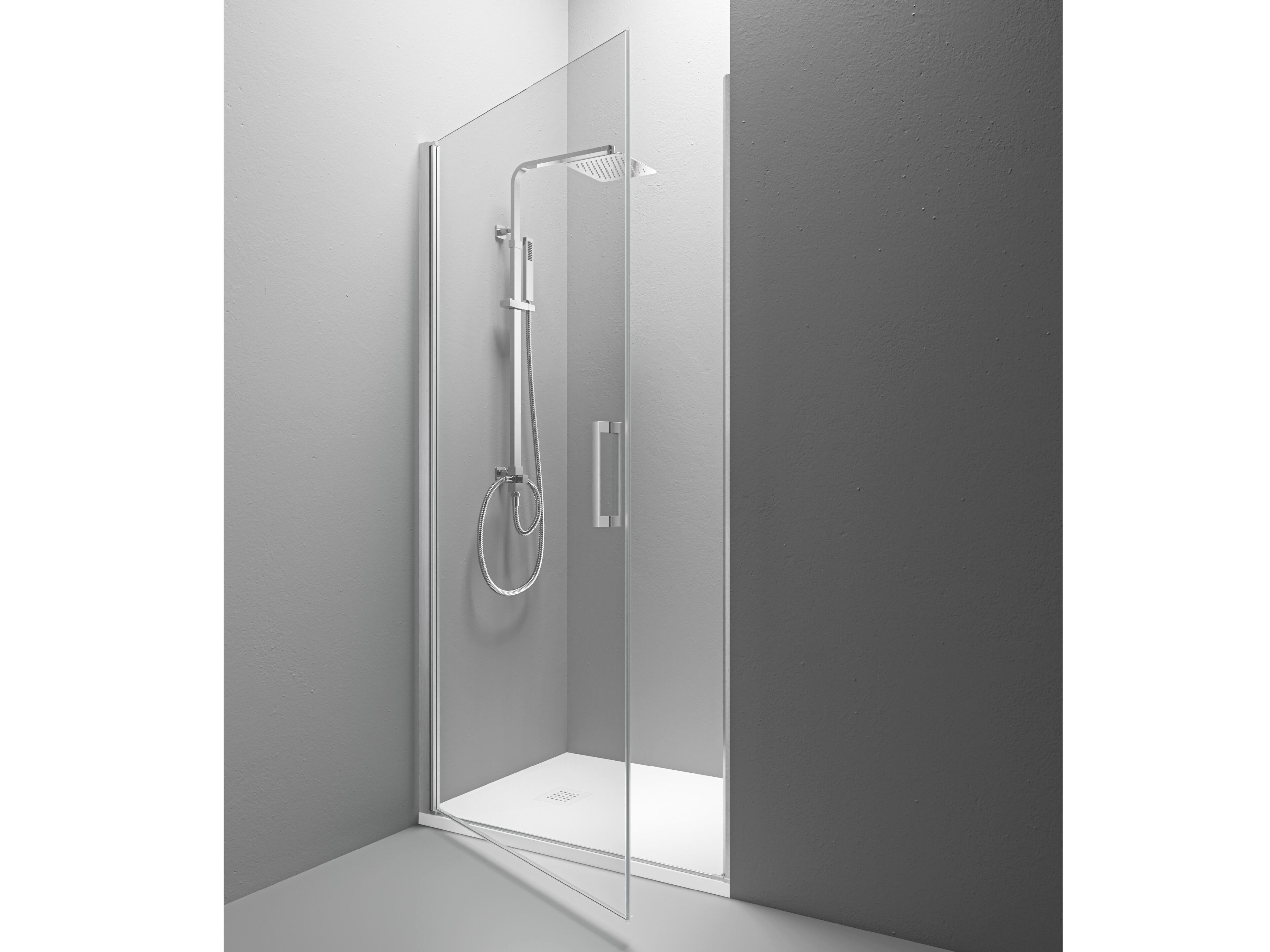 Алюминиевая и стеклянная нишевая душевая кабина TAMANACO SWING ARCH-00046192