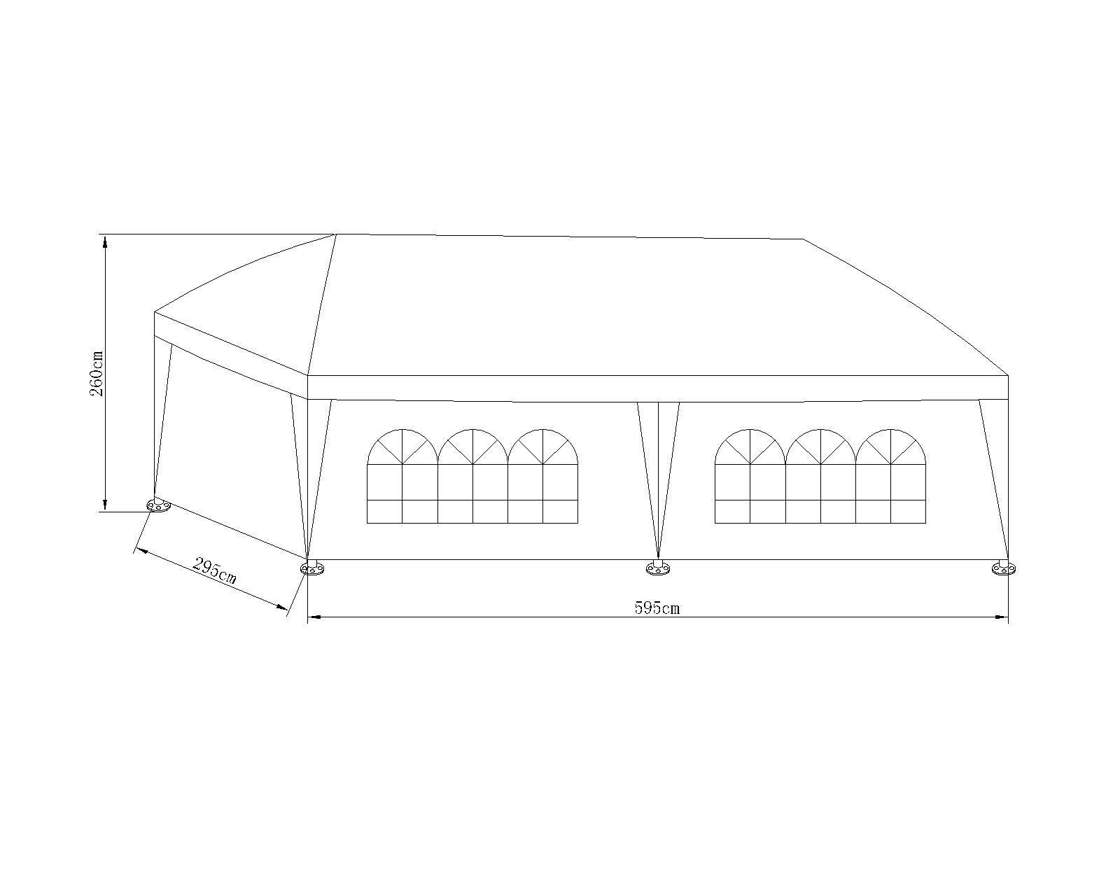 Павильон Santreyd Bruma для отдыха на природе 3×6 м 82232733 STLM-0022466 - Вид №4