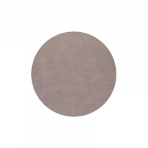 990261 BULL warm grey подстановочная салфетка круглая, диаметр 30 см, толщина 2мм;LIND DNA