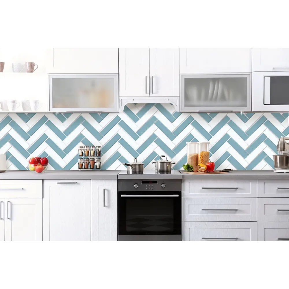 Панель ПВХ листовая 0.3 мм 960х485 мм Оксфорд грей 0.47 м² Santreyd STLM-2133676 - Вид №3