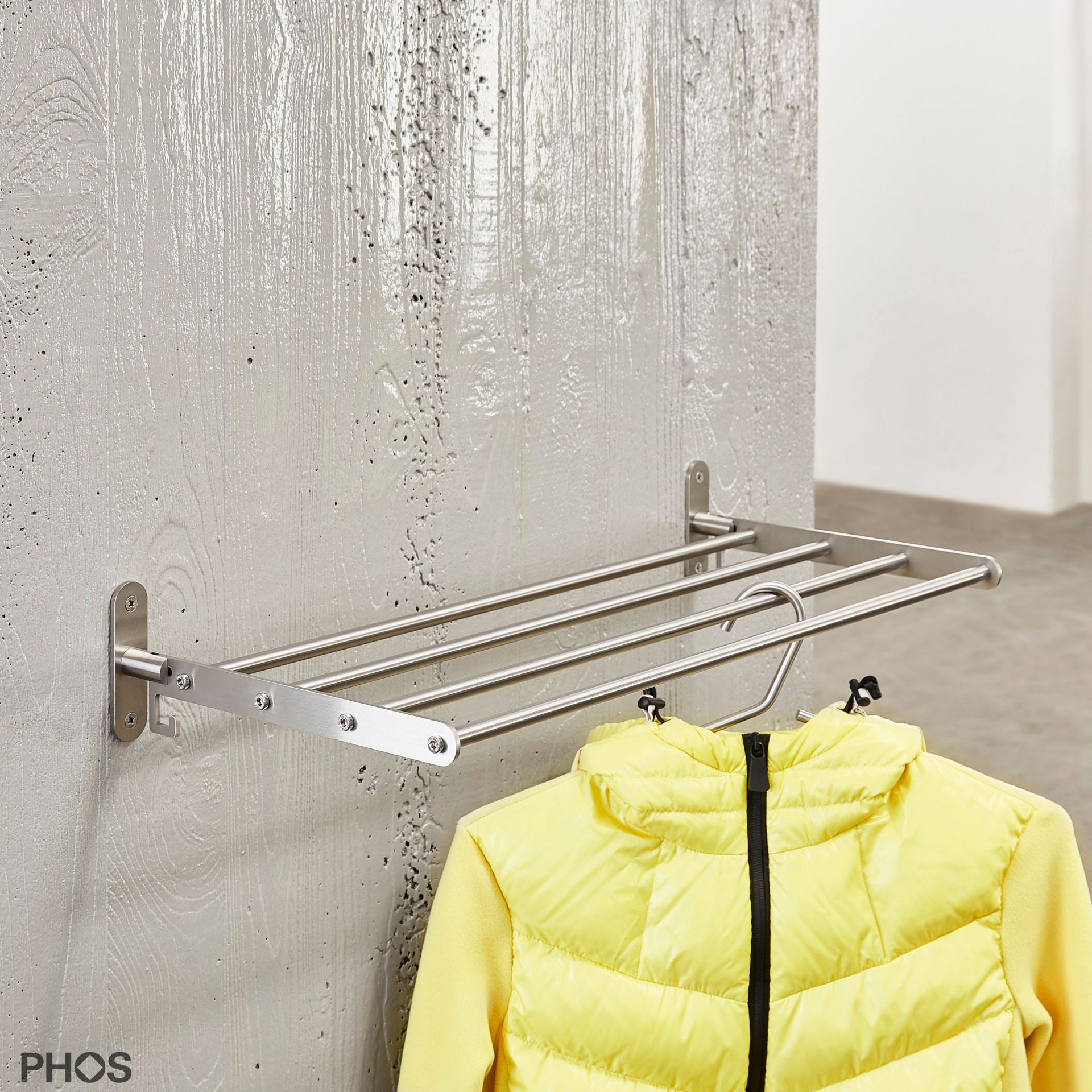 KLR800 Складной шкаф santanselmo с 4 платяными штангами, ширина 80 см PHOS  - Вид №1