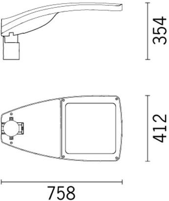 iGuzzini Настенный алюминиевый светодиодный уличный светильник Wow sun-id-1467970 - Вид №2
