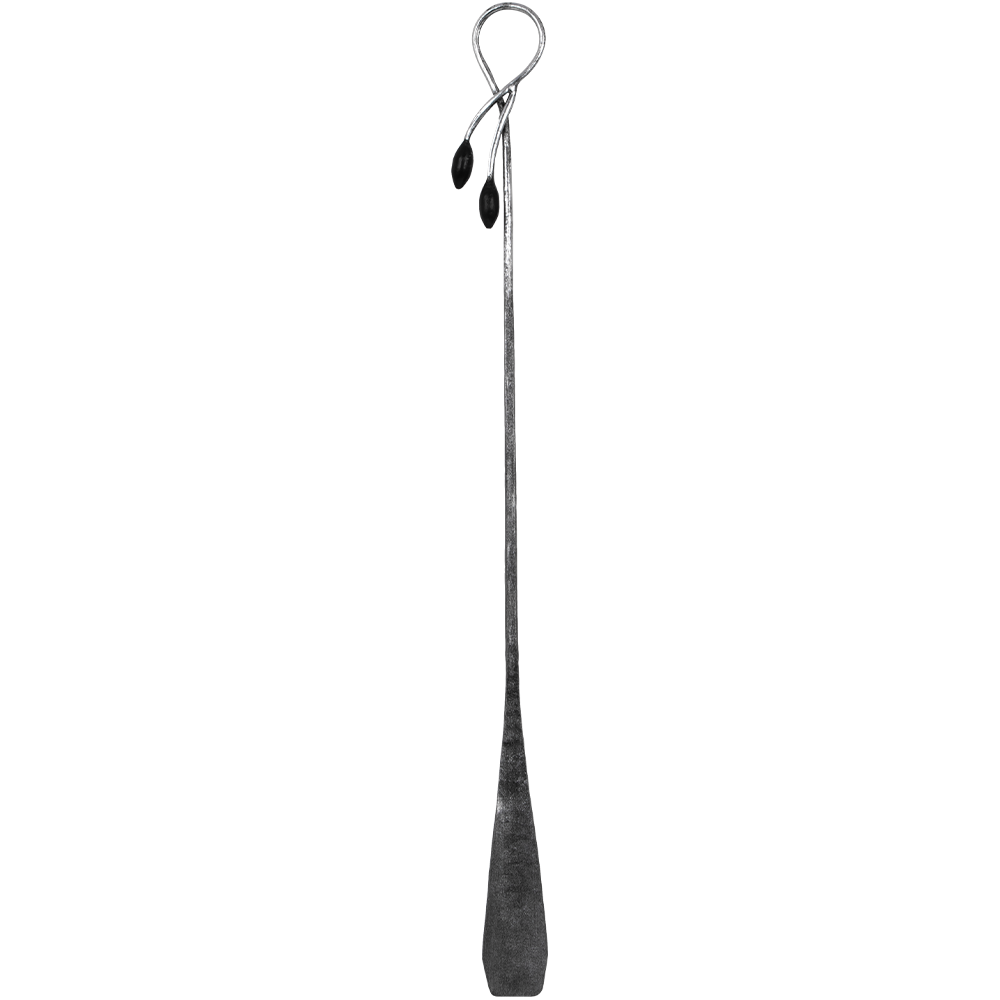 79049 Рожок Oliva Branch Античное серебро BOGACHO 4627196599994