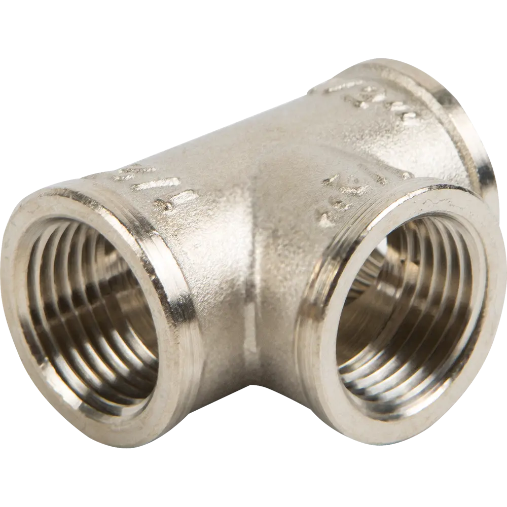 Тройник Valtec 1/2"x1/2"x1/2" ВР латунь VTr.130.N.0004 STLM-2056359