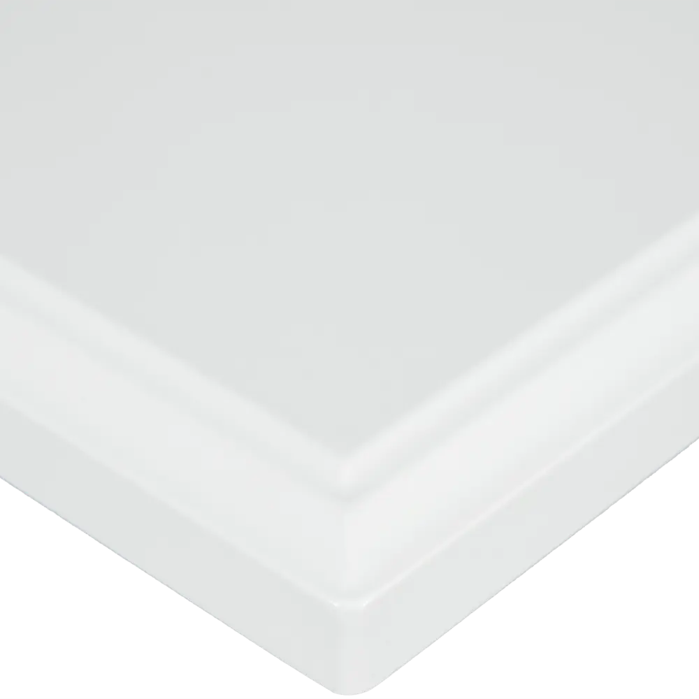 Дверь для шкафа под духовку "Леда белая" 45x10 см, МДФ, цвет белый DELINIA STLM-2048779 - Вид №3